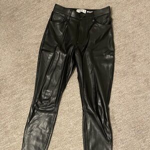 Abercrombie Leather Pants